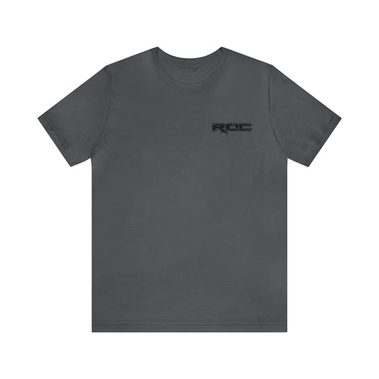 Asphalt Grey Tee (Front/Back Logo)