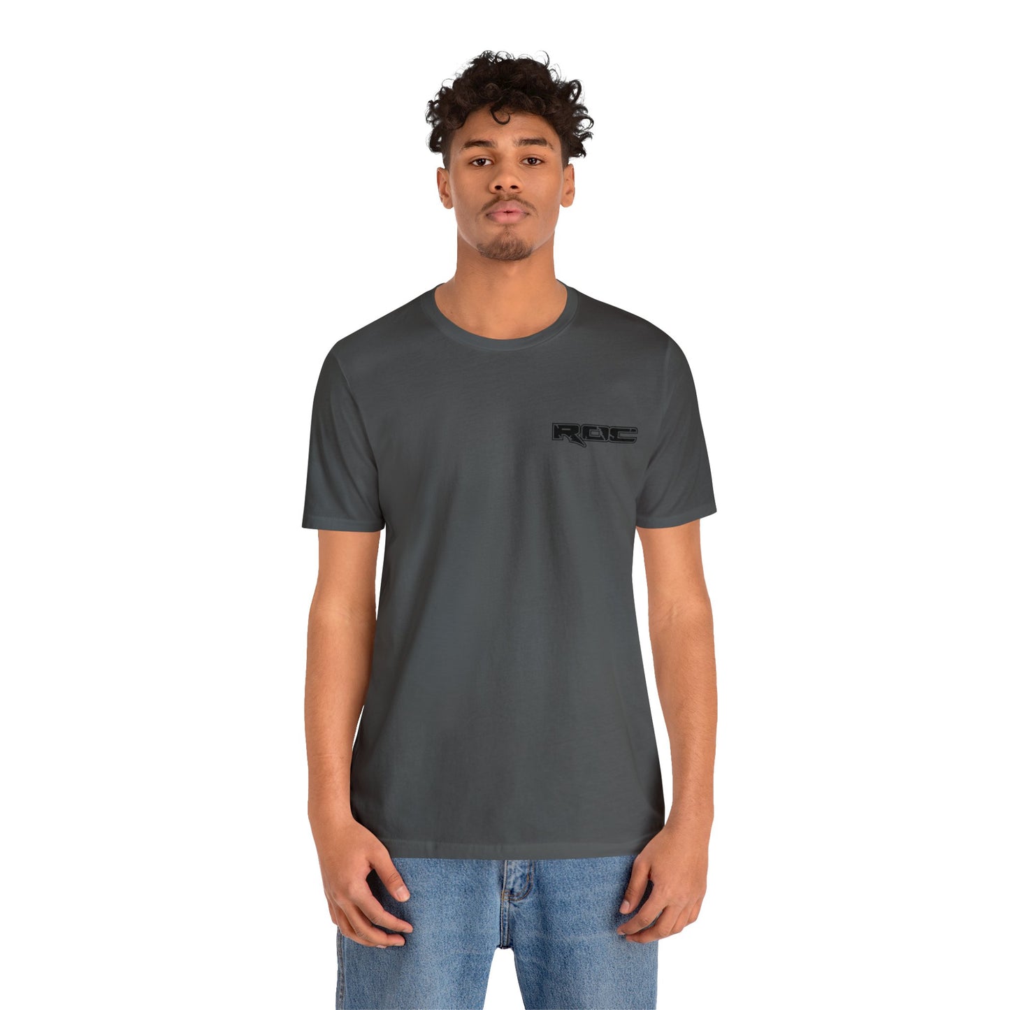 Asphalt Grey Tee (Front/Back Logo)