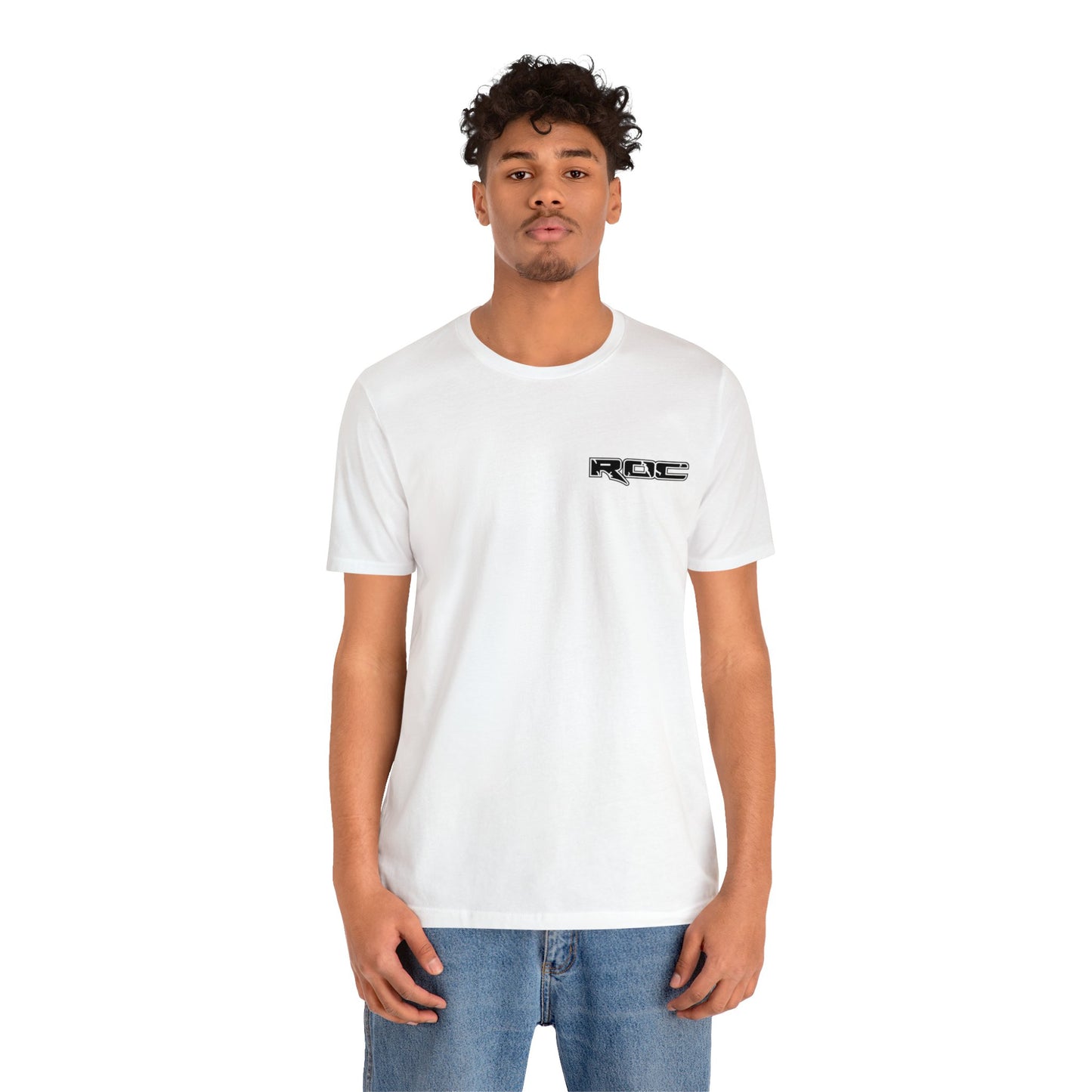 White Tee (ROC Front/Back Logo)