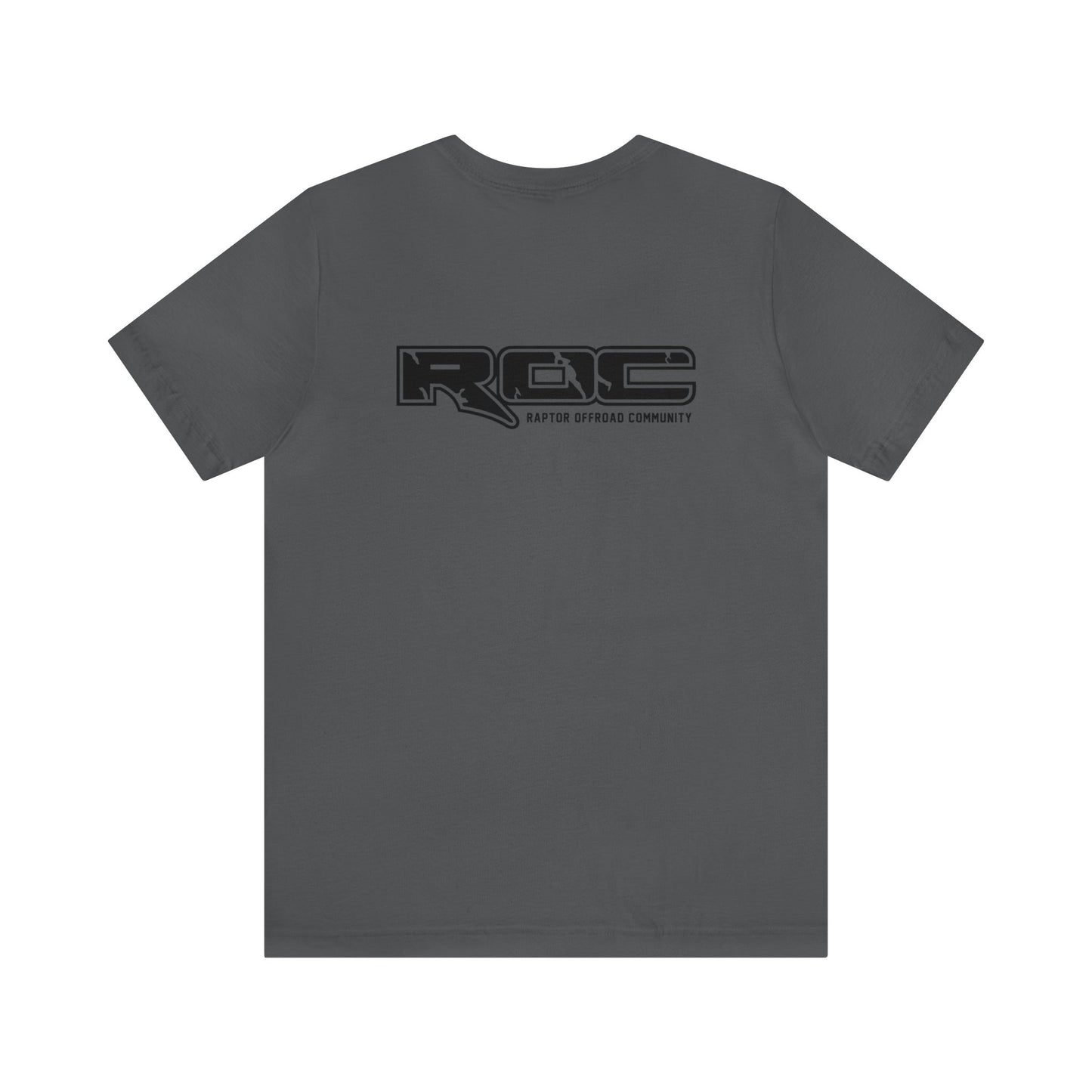 Asphalt Grey Tee (Front/Back Logo)